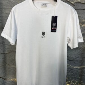 T Shirt Regular Fit Logo Pecho Blanco