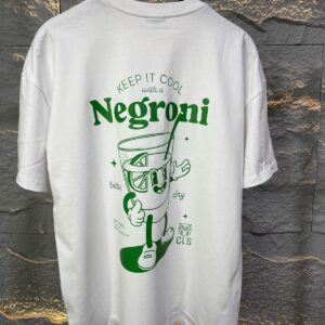 T Shirt Oversyzed Blanco"Negroni"
