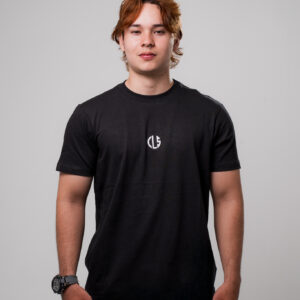 T Shirt Regular Fit Logo CLS Redondo Negro