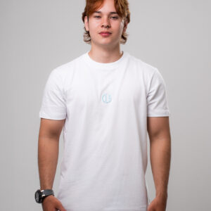 T Shirt Regular Fit Logo CLS Redondo Blanco