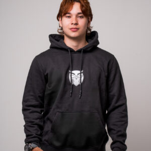 Hoodie Unisex Regular Fit Negro