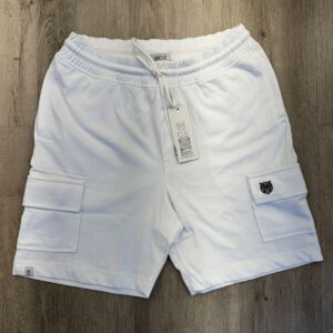 Bermuda Algodón Cargo Blanco